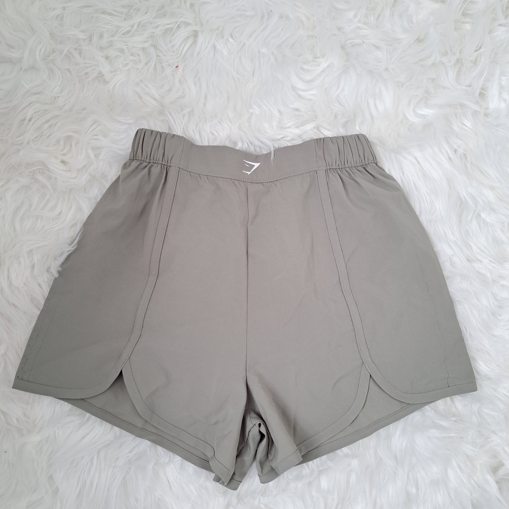 Gymshark Women's Tan Athletic Shorts